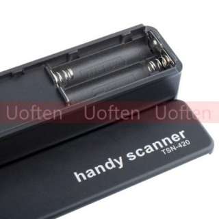   Portable Handyscan Documents Book Photo Cordless A4 Color Scanner USB