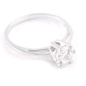  Solitaire silver 6mm (0. 24).   Taille 60 Jewelry