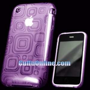 Cuffu   Purple FS  Universal iPhone / iPhone 3G / iPhone 3G S Crystal 