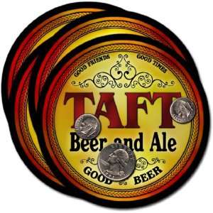  Taft , WI Beer & Ale Coasters   4pk 