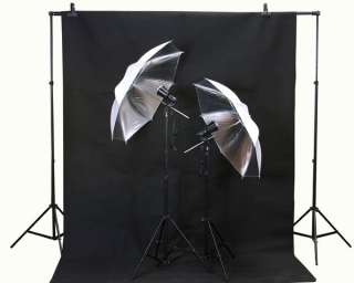 Studio Flash Lighting Backdrop Stand & Muslin Kit T45  