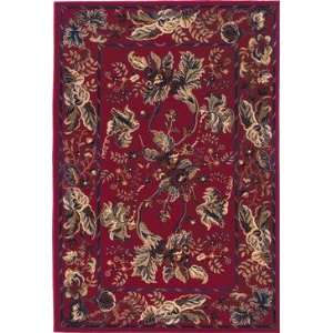 PlushRugs Imports   Immersion   4602 Area Rug   53 x 79   Red 