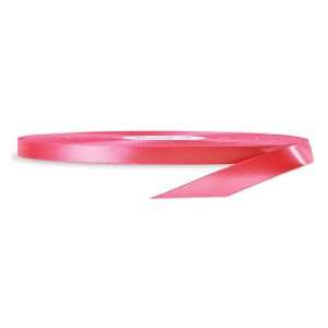  Midori, Inc   Kiss Pink Double Faced Satin Ribbon   1/4 x 