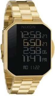 New Nixon A323 501 Synapse Gold Mens Watch in Original Box 
