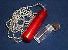 Cremation Urn Vial Keepsake Necklace 30 Chain Silver items in Comfort 