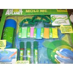  Animal Planet Mold Me Bath Activity Set with Floating Work 