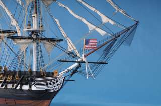 This beautiful USS Constitution model is a wonderful example of the 