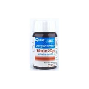  Quest Synergistic Selenium 200Mcg 30 Tablets Health 