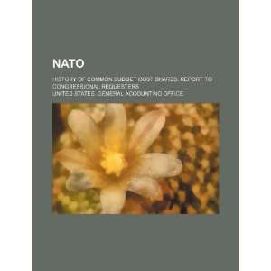 NATO history of common budget cost shares report to congressional 