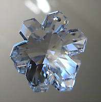 Lot of Swarovski Snowflake Prisms 25mm Full Box of 24  