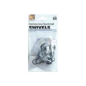  SWIVELS CORKSCREW SIZE 8/0