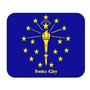  US State Flag   Switz City, Indiana (IN) Mouse Pad 