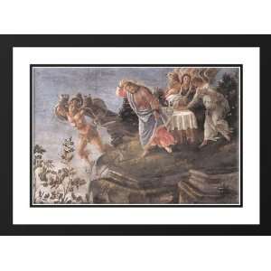  Botticelli, Sandro 24x19 Framed and Double Matted The 