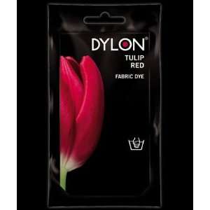  Dylon Fabric Dye   Hand Use   Tulip Red Toys & Games