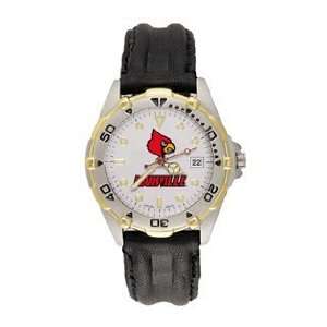 Louisville Cardinals All Star Leather Mens Watch  Sports 