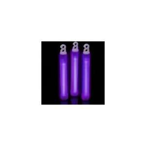  6 Purple Premium Glow Sticks, Bulk Packed Health 