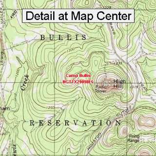   Map   Camp Bullis, Texas (Folded/Waterproof)
