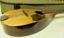 Antique Mandolin VERY UNUSUAL FRETT HOLE  