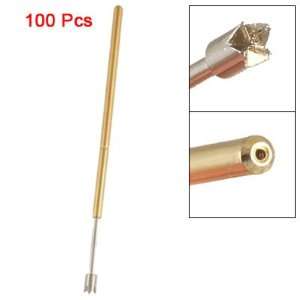   Point Crown Tip 33.3mm Length Spring Test Probes Pin