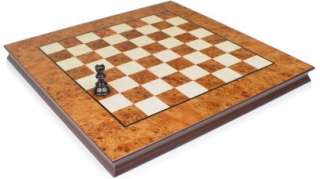Italian Extra Thick Briar & Elm Wood Chess Board 2  