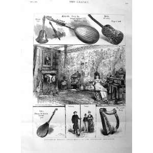   1885 Historical Musical Instruments Harp Stradivarius