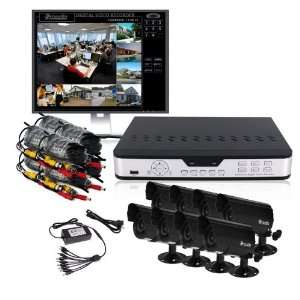  8 Channel Surveillance CCTV Security DVR Camera System 