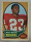 1970 Topps #69 Brig Owens Washington Redskins EXMT DB46  