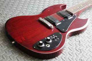   1971 GIBSON SG II TWO CHERRY RED SPECIAL STANDARD SUPER CLEAN  
