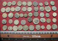 Lot of 50 HIGHEST QUALITY Authentic Ancient Uncleaned Roman Coins 7575 