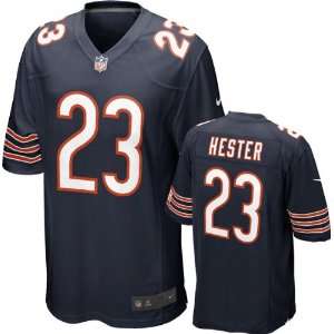  Devin Hester Jersey Home Navy Game Replica #23 Nike 
