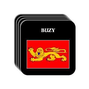  Aquitaine   BUZY Set of 4 Mini Mousepad Coasters 