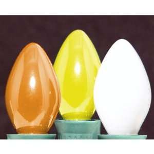  C9 Ceramic Intermediate Base Light Bulb [Set of 25] Color 