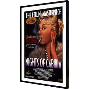  Nights of Cabiria 11x17 Framed Poster