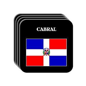  Dominican Republic   CABRAL Set of 4 Mini Mousepad 