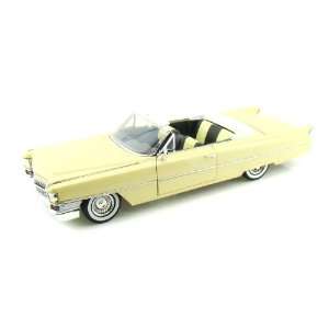  1963 Cadillac 1/18 Yellow (Like the Scarface Car) Toys 