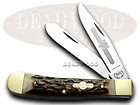 buck creek collector stag trapper 1 500 pocket knives one