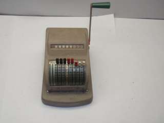 Antique Speedrite Check Writing Cashing Machine Parts  