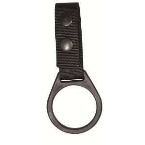  TUFF Flashlight Ring Strap (Black Nylon, D Cell Flashlights 