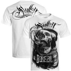 Sullen White B Real Collaboration T shirt  Sports 