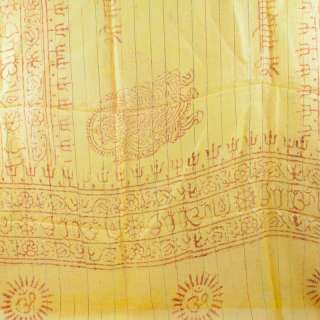 Meditation Shawls Scarves w/ Gold Thread Spiritual Buddha Om Hindu 24 