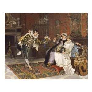  Cesare Mariani   The Suitor Giclee