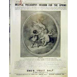  Advert EnoS Fruit Salt Spring Medical Cherub 1914