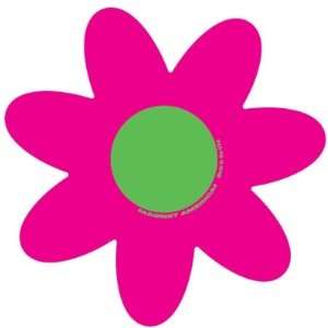  Pink and Green Flower Magnet Automotive