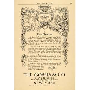  1911 Ad Gorham Co. Silversmiths Silverware Christmas 