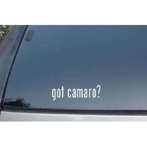  got camaro? Camaro Vinyl Decal Stickers 