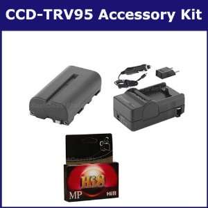 Sony CCD TRV95 Camcorder Accessory Kit includes HI8TAPE Tape/ Media 
