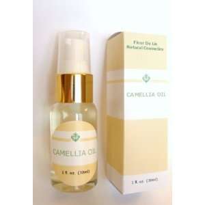 Camellia Oil 100% Pure and Natural, Cold Pressed, Organic 1oz / 30 ml 