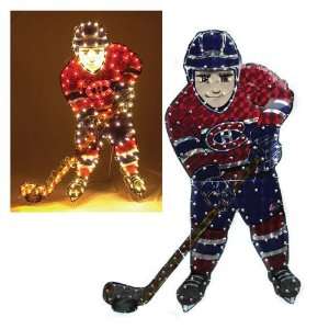  Montreal Canadiens Nhl Light Up Player Lawn Decoration (44 
