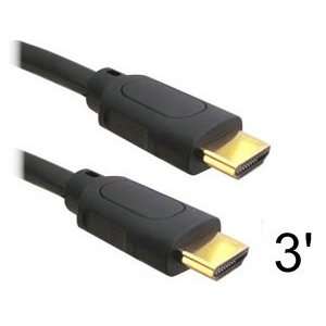 HDMI High Speed HDMI Cable with Ethernet Support Male to Male Cable (3 