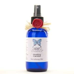  Healing Garden Aromatherapy Mist ~ 4 oz glass cobalt blue 